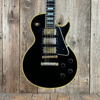 SOLD - Gibson Custom Shop Historic Les Paul '57 LPB - 3 Black Beauty Reissue 2004 - Mahar's Vintage Guitars