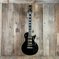 SOLD - Gibson Custom Shop Historic Les Paul '57 LPB - 3 Black Beauty Reissue 2004 - Mahar's Vintage Guitars