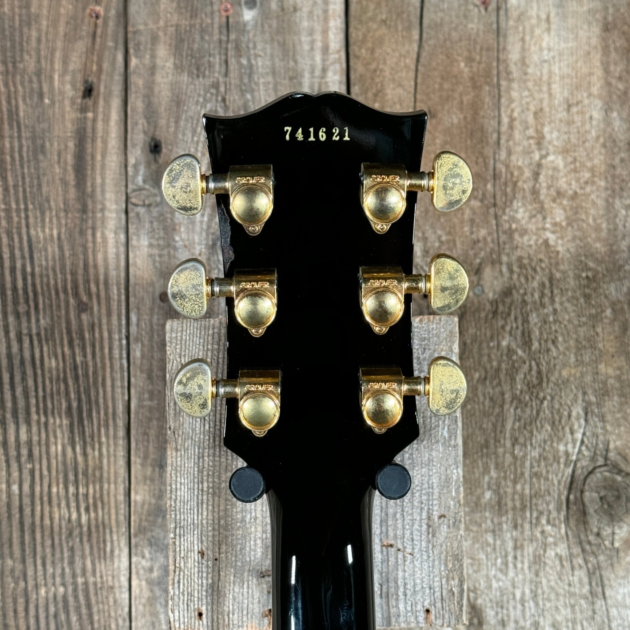 SOLD - Gibson Custom Shop Historic Les Paul '57 LPB - 3 Black Beauty Reissue 2004 - Mahar's Vintage Guitars