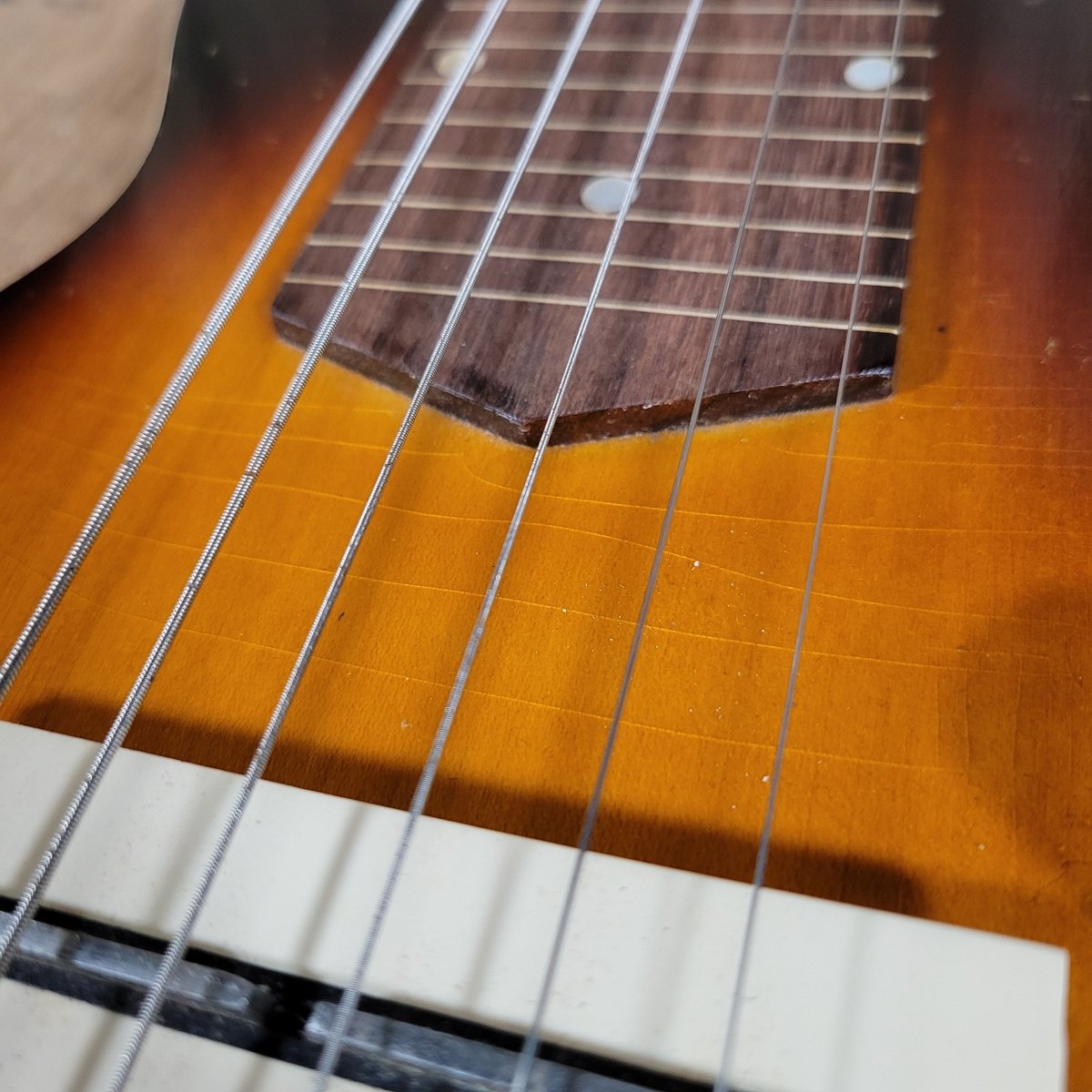 SOLD - Gibson EH - 100 Six String Lap Steel Charlie Christian Pickup 1940 - Mahar's Vintage Guitars