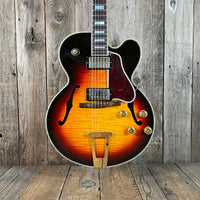 SOLD - Gibson ES - 275 Custom Flamed Sunset Burst ES275F185BG1H 2018 - Mahar's Vintage Guitars