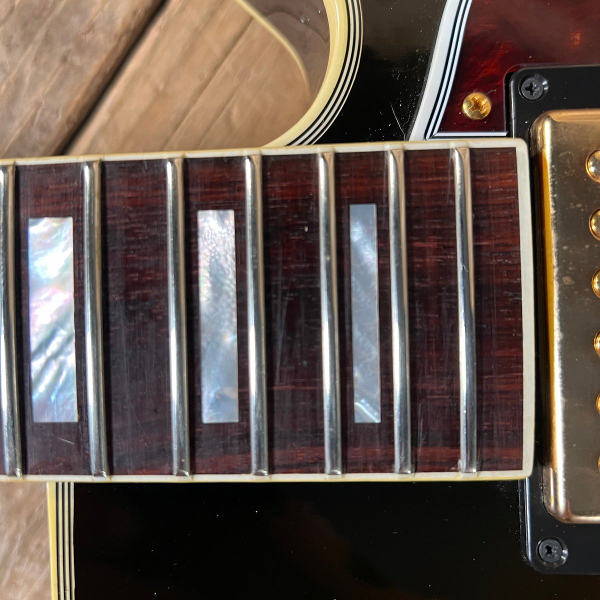 SOLD - Gibson ES - 275 Custom Flamed Sunset Burst ES275F185BG1H 2018 - Mahar's Vintage Guitars