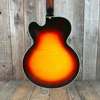 SOLD - Gibson ES - 275 Custom Flamed Sunset Burst ES275F185BG1H 2018 - Mahar's Vintage Guitars