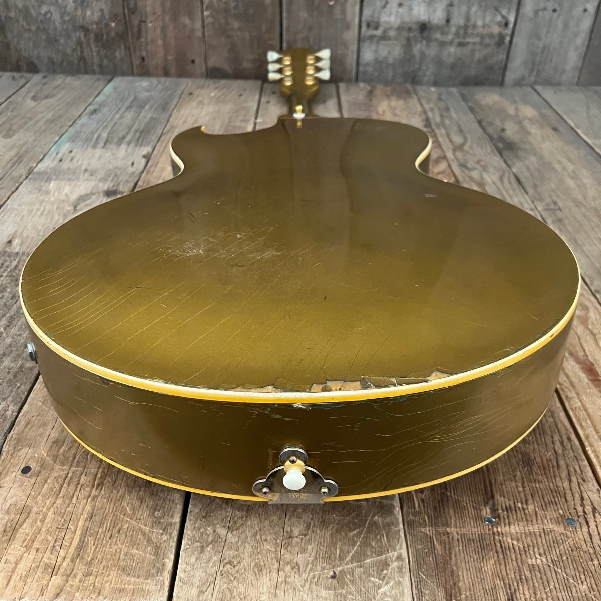 SOLD - Gibson ES - 295 one of 166 made in 1955 Gold - Mahar's Vintage Guitars