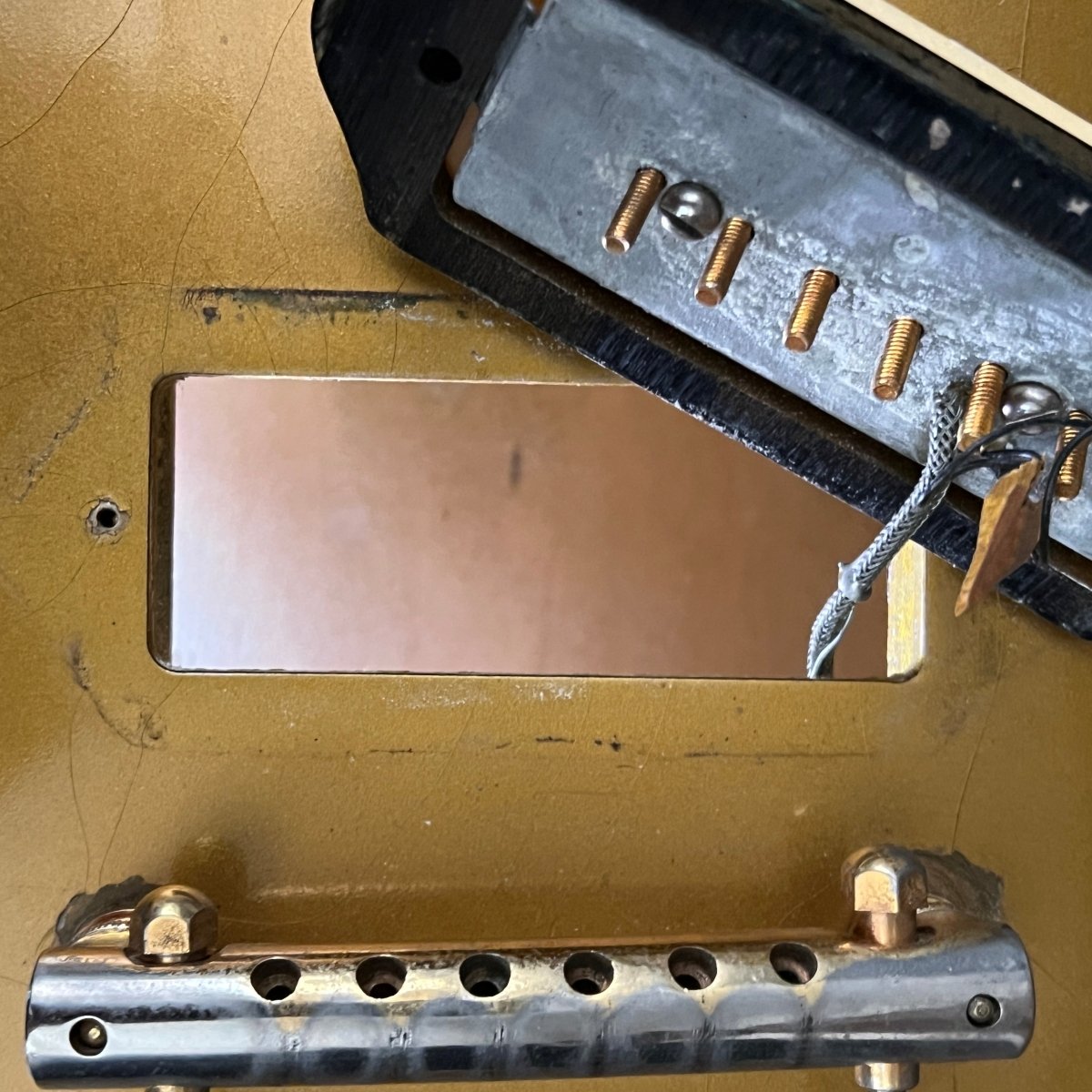 SOLD - Gibson ES - 295 one of 166 made in 1955 Gold - Mahar's Vintage Guitars