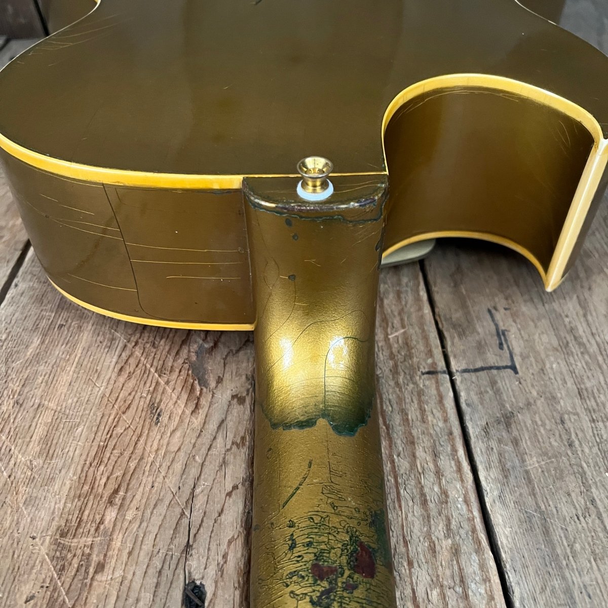 SOLD - Gibson ES - 295 one of 166 made in 1955 Gold - Mahar's Vintage Guitars