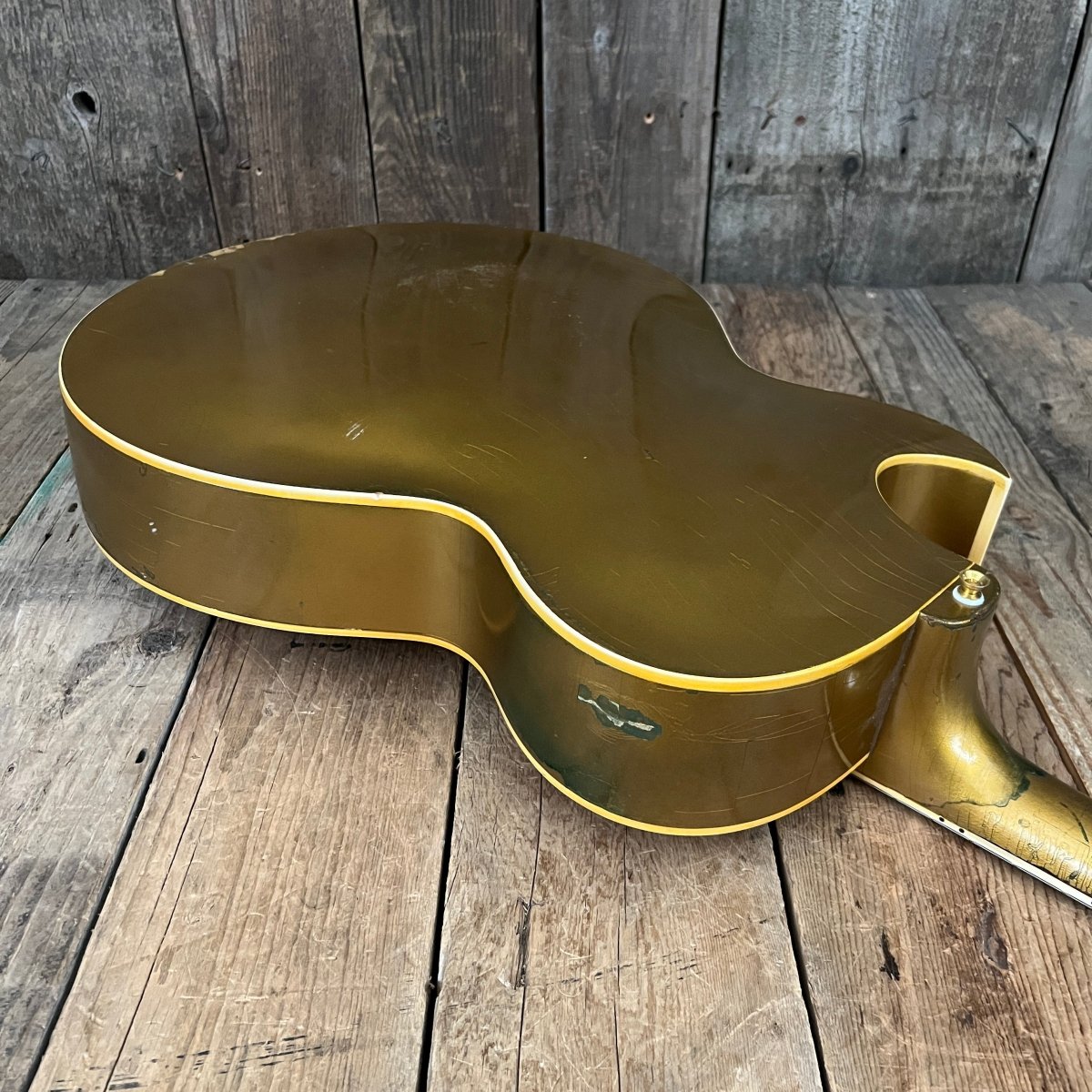 SOLD - Gibson ES - 295 one of 166 made in 1955 Gold - Mahar's Vintage Guitars