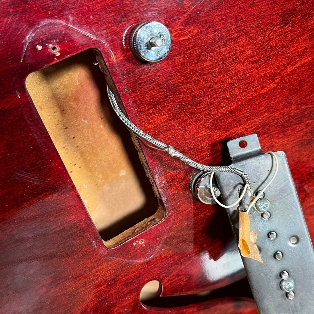 SOLD - Gibson ES - 330 TDC Cherry 1968 - Mahar's Vintage Guitars