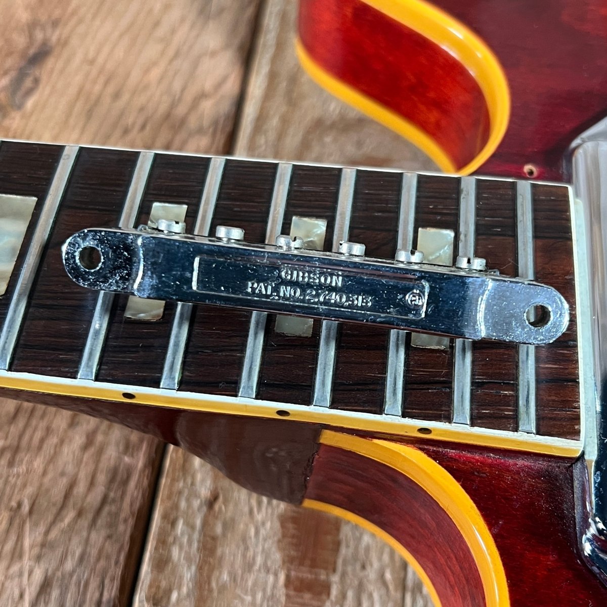 SOLD - Gibson ES - 330 TDC Cherry 1968 - Mahar's Vintage Guitars