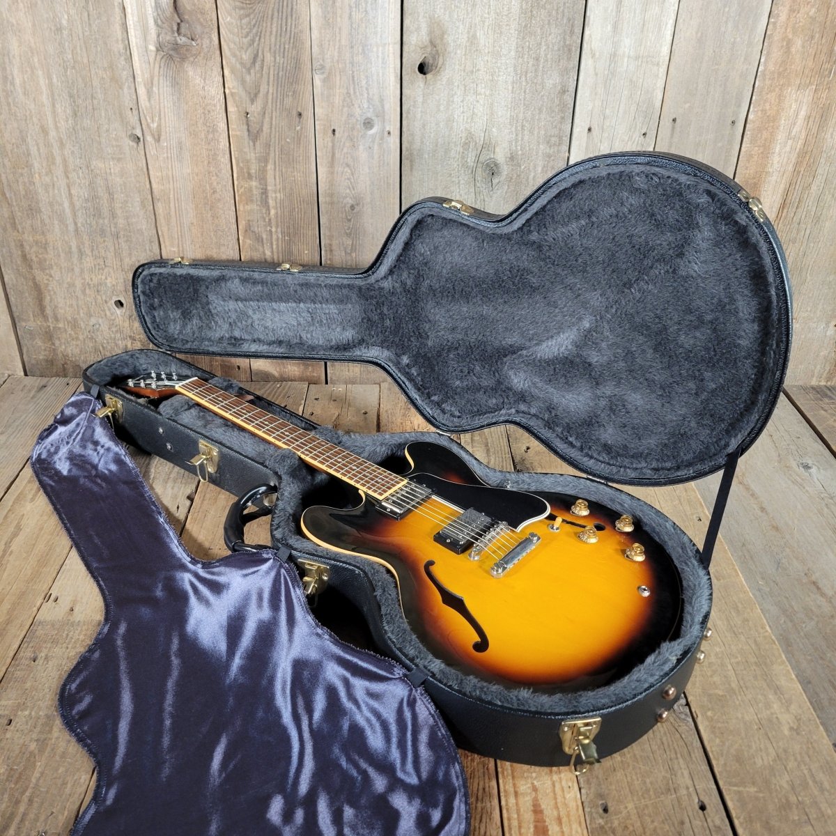 SOLD - Gibson ES - 335 Custom Shop Fat Neck 59 Reissue with 58 Neck Profile 2008 - Mahar's Vintage Guitars