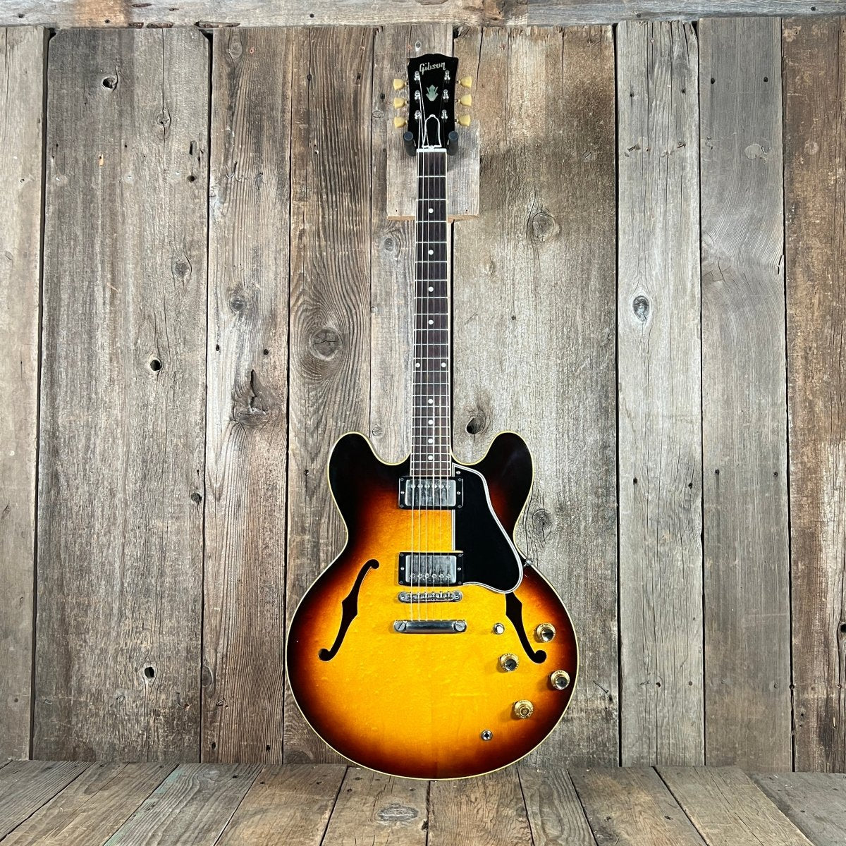 SOLD - Gibson ES - 335TD 100% Original with PAFs 1961 Sunburst - Mahar's Vintage Guitars