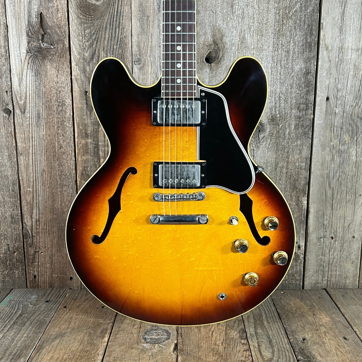 SOLD - Gibson ES - 335TD 100% Original with PAFs 1961 Sunburst - Mahar's Vintage Guitars