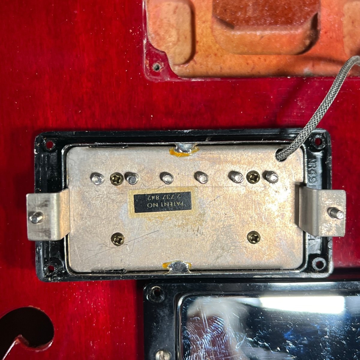 SOLD - Gibson ES - 335TDC 1965 Cherry Wide 1 11/16" nut - Mahar's Vintage Guitars