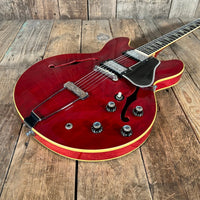 SOLD - Gibson ES - 335TDC 1965 Cherry Wide 1 11/16" nut - Mahar's Vintage Guitars