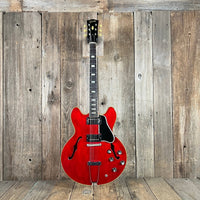 SOLD - Gibson ES - 335TDC 1965 Cherry Wide 1 11/16" nut - Mahar's Vintage Guitars