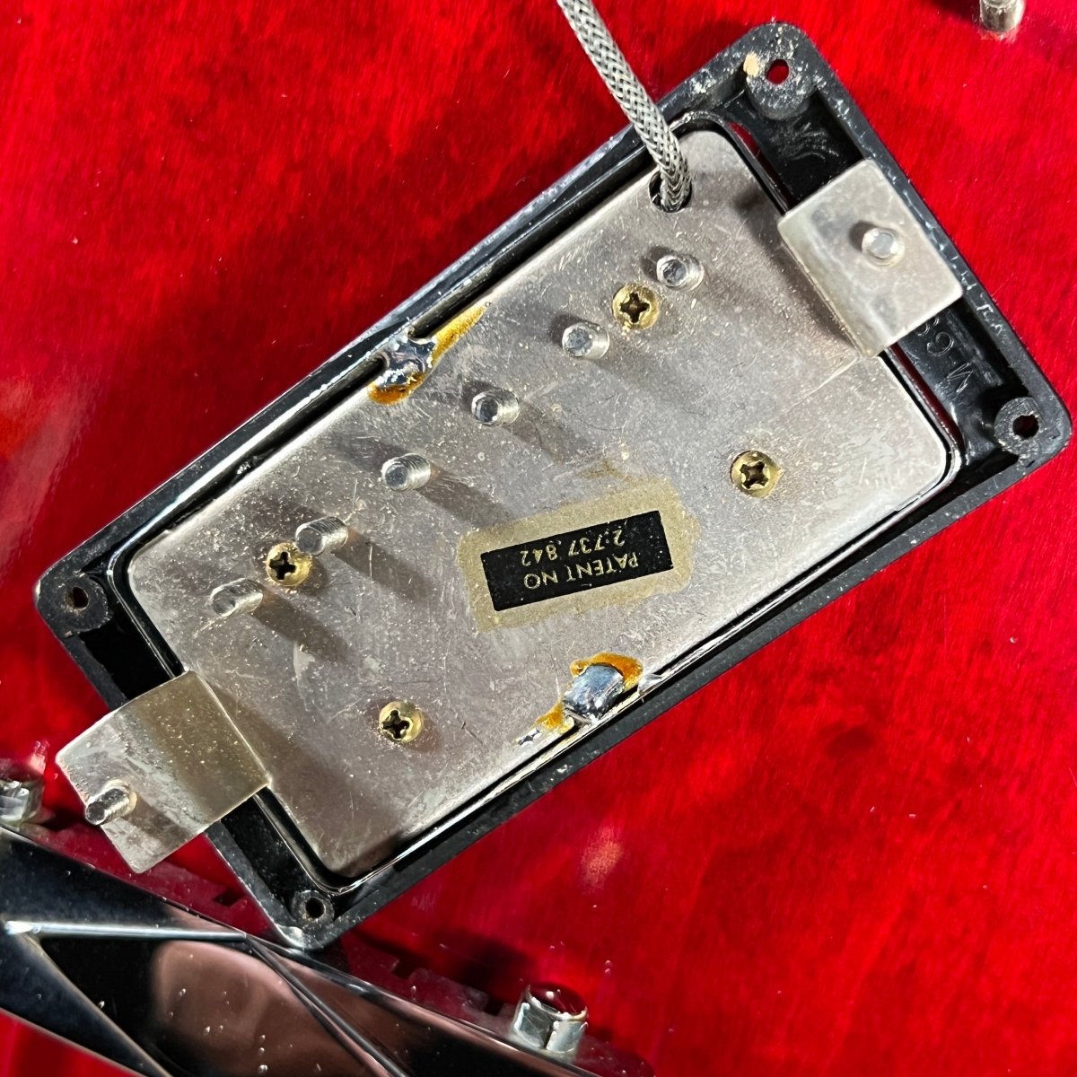 SOLD - Gibson ES - 335TDC 1965 Cherry Wide 1 11/16" nut - Mahar's Vintage Guitars