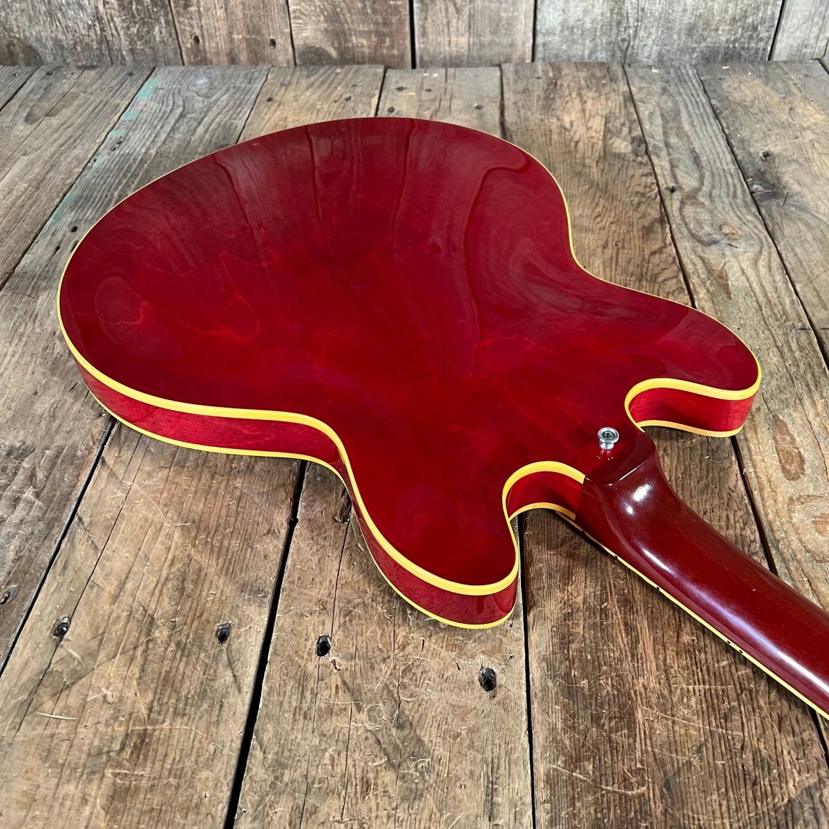 SOLD - Gibson ES - 335TDC 1965 Cherry Wide 1 11/16" nut - Mahar's Vintage Guitars