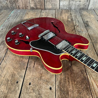 SOLD - Gibson ES - 335TDC 1965 Cherry Wide 1 11/16" nut - Mahar's Vintage Guitars