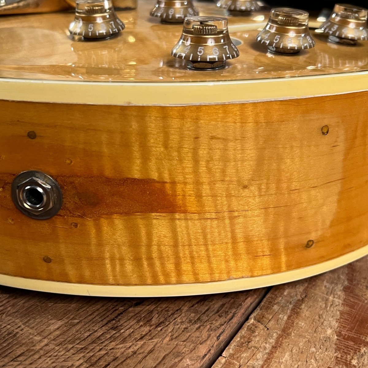 SOLD - Gibson ES - 5 - N Switchmaster 1959 Blonde - Mahar's Vintage Guitars