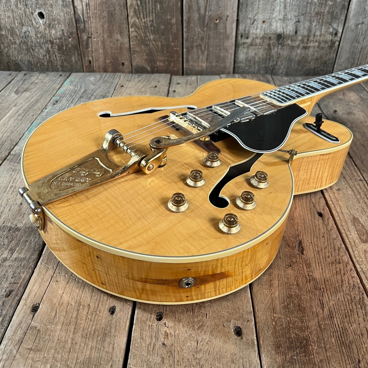 SOLD - Gibson ES - 5 - N Switchmaster 1959 Blonde - Mahar's Vintage Guitars