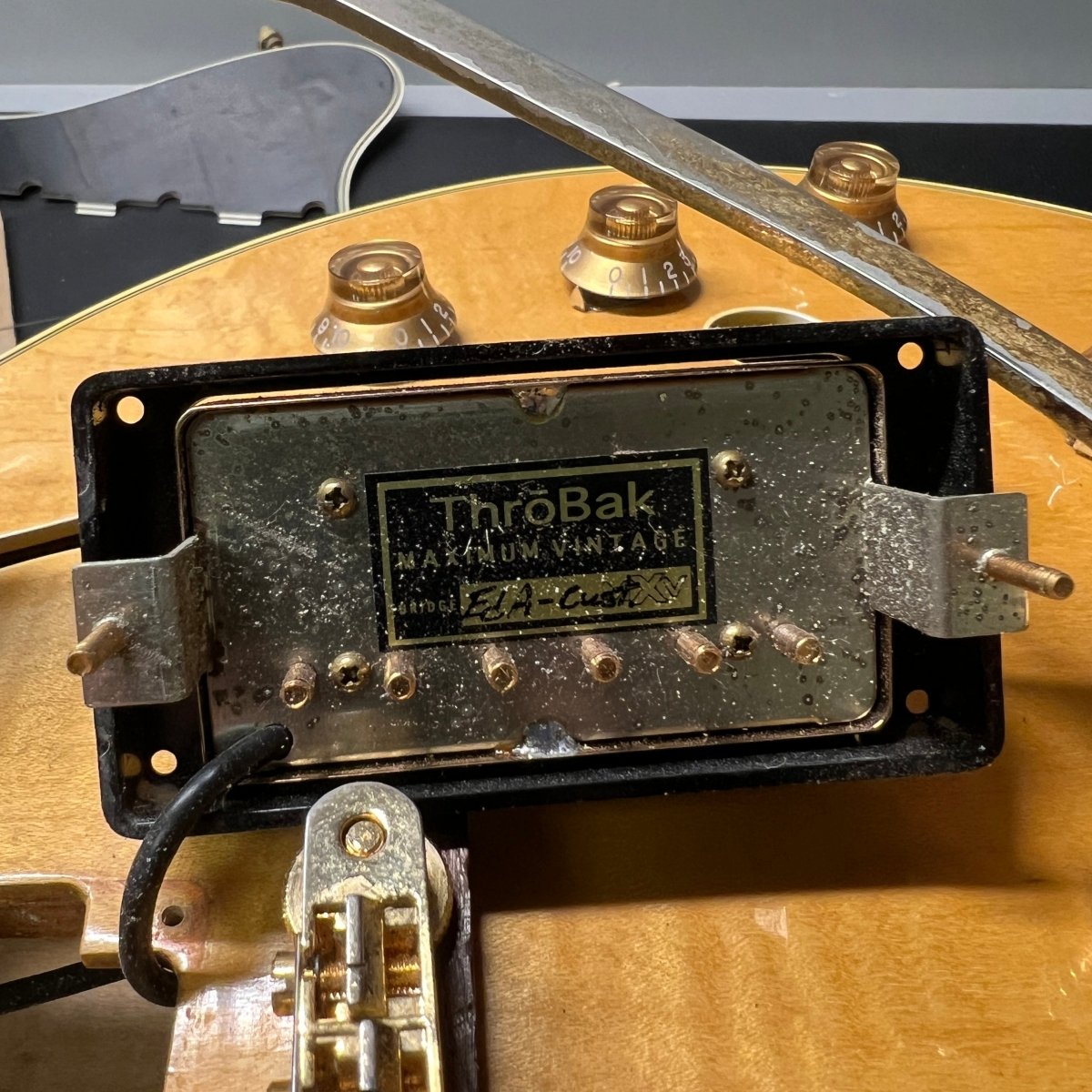 SOLD - Gibson ES - 5 - N Switchmaster 1959 Blonde - Mahar's Vintage Guitars