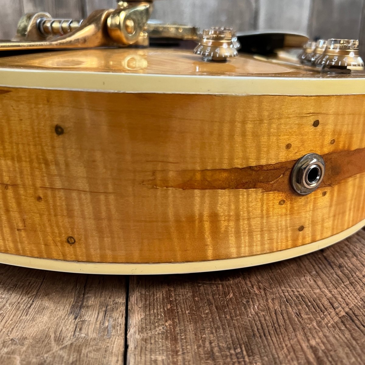 SOLD - Gibson ES - 5 - N Switchmaster 1959 Blonde - Mahar's Vintage Guitars