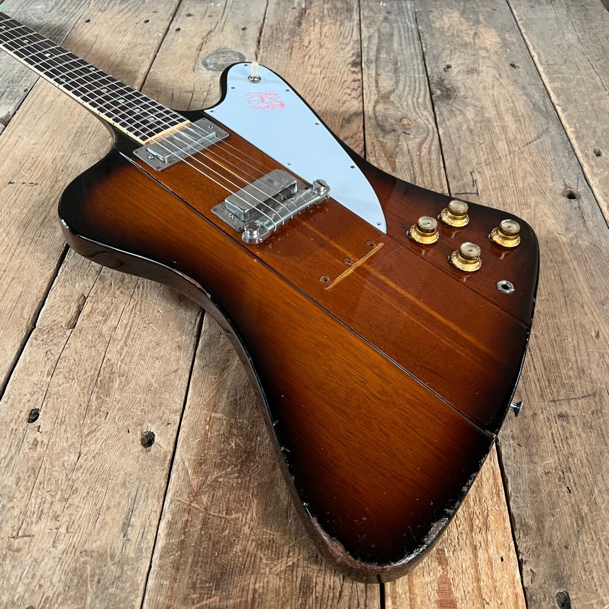 SOLD - Gibson Firebird III 1964 Sunburst - Mahar's Vintage Guitars