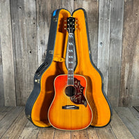 SOLD - Gibson Hummingbird 1964 Cherry Sunburst - Mahar's Vintage Guitars