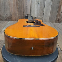 SOLD - Gibson J - 50 Deluxe 1975 Natural - Mahar's Vintage Guitars