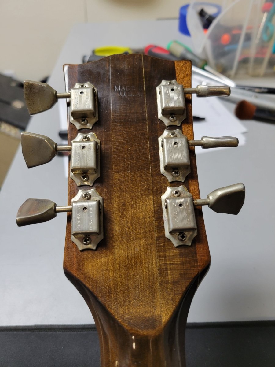 SOLD - Gibson J - 50 Deluxe 1975 Natural - Mahar's Vintage Guitars