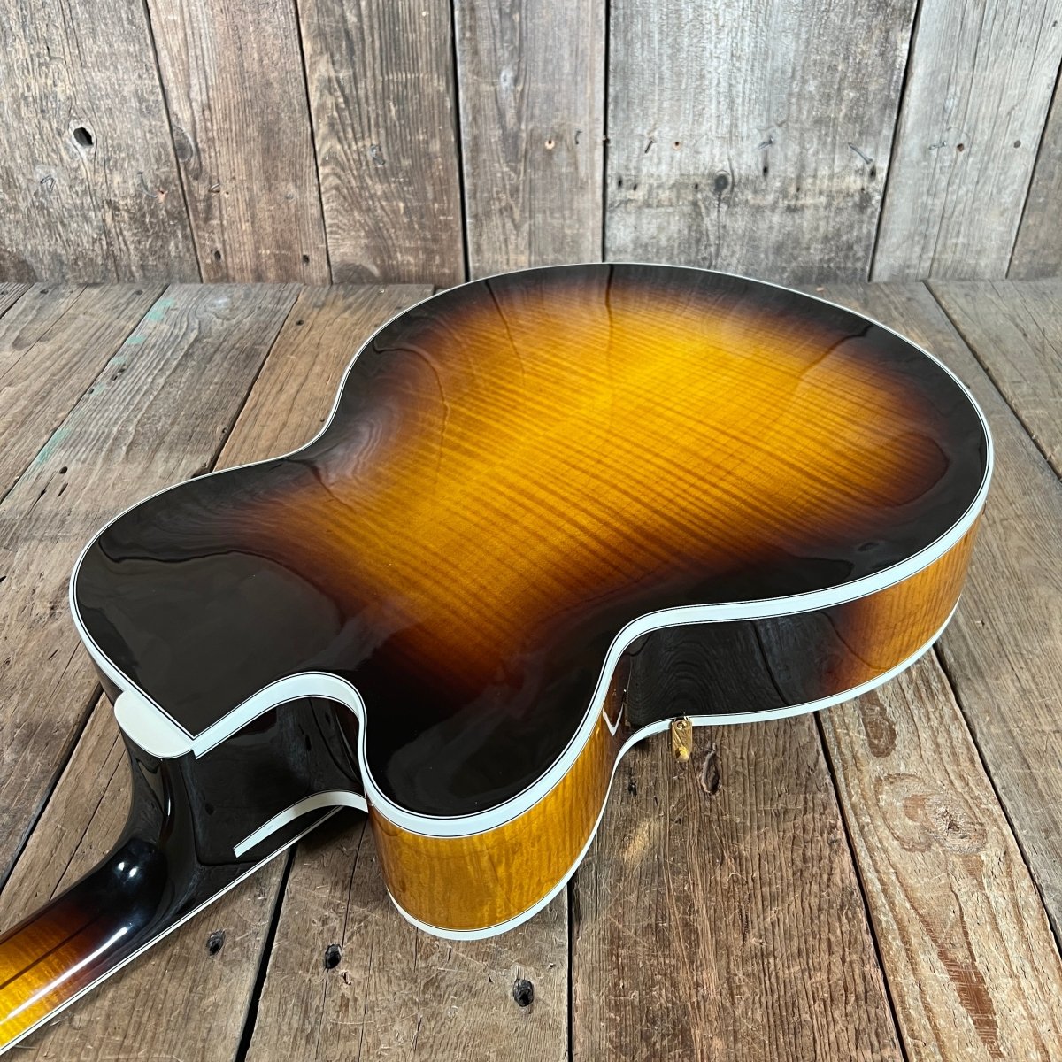 SOLD - Gibson L - 5 Custom Wes Montgomery HSWMVSGH 2007 Sunburst - Mahar's Vintage Guitars