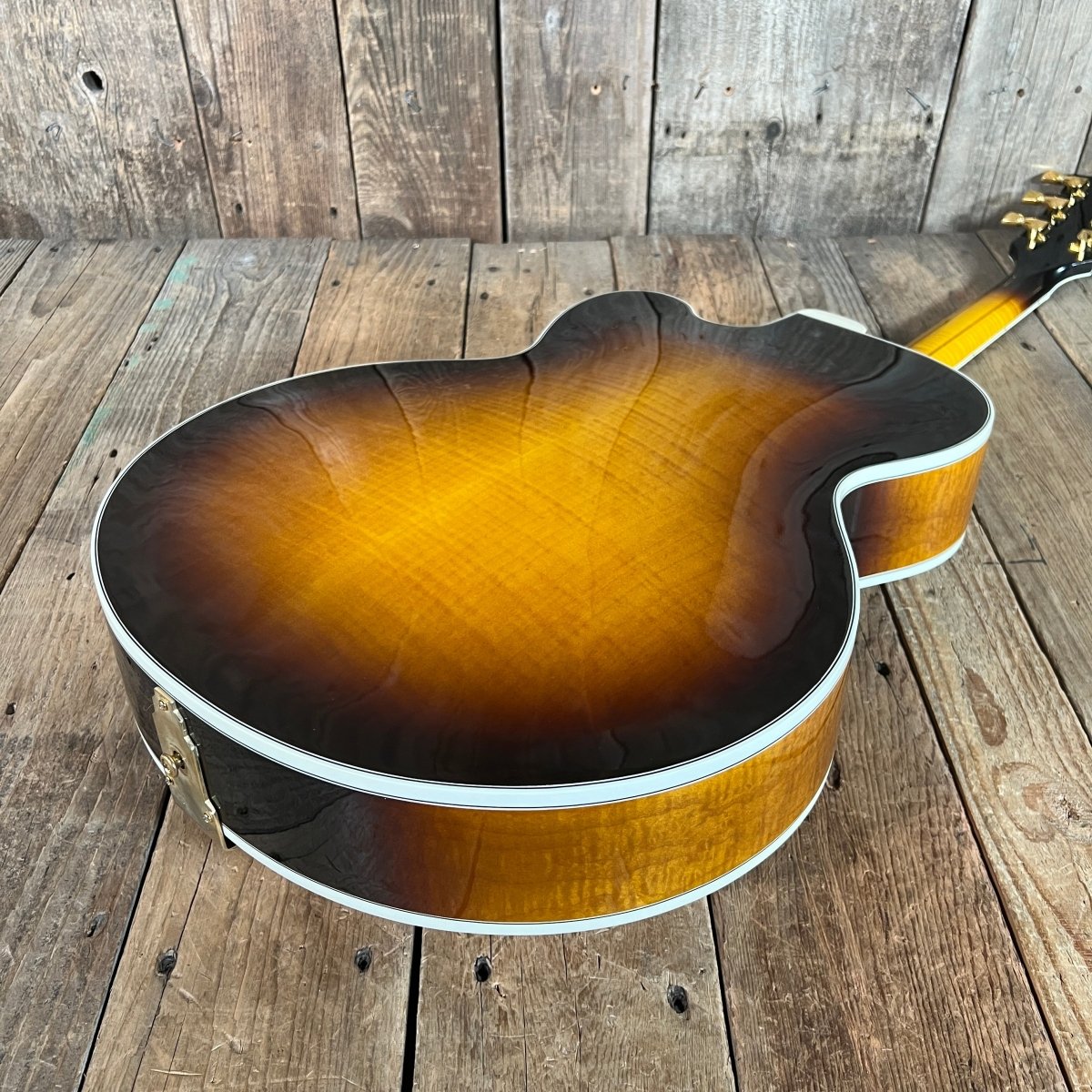 SOLD - Gibson L - 5 Custom Wes Montgomery HSWMVSGH 2007 Sunburst - Mahar's Vintage Guitars