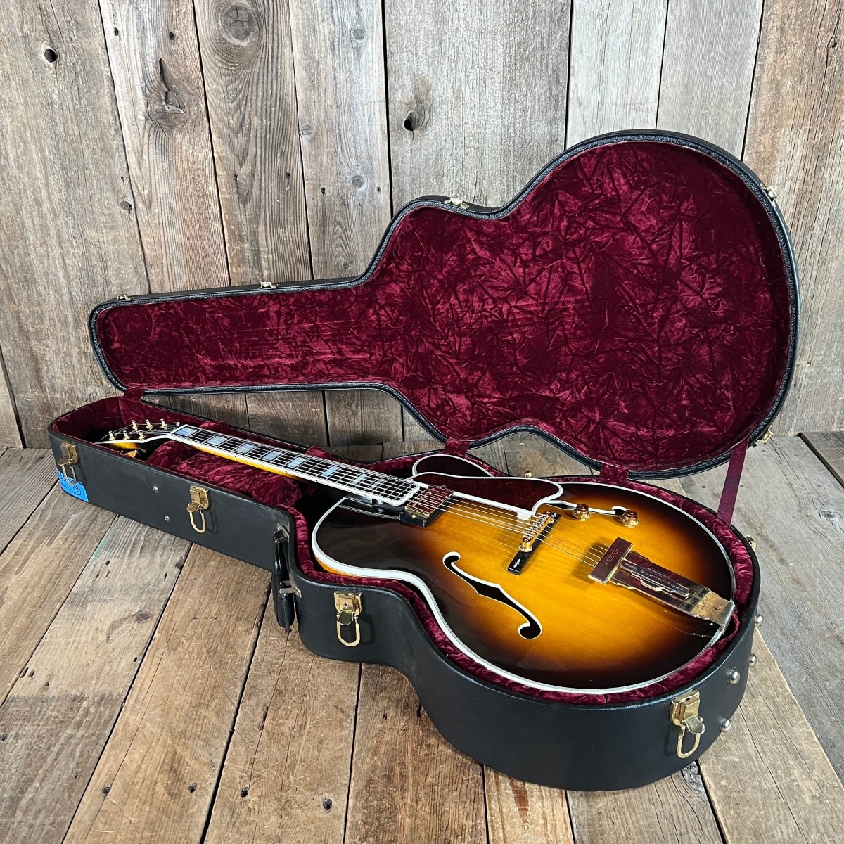 SOLD - Gibson L - 5 Custom Wes Montgomery HSWMVSGH 2007 Sunburst - Mahar's Vintage Guitars