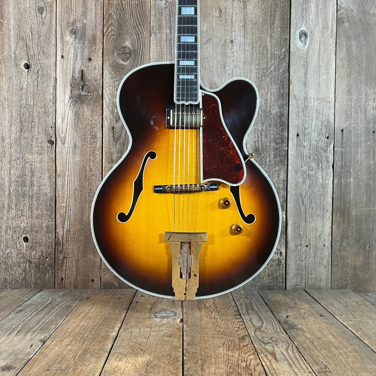 SOLD - Gibson L - 5 Custom Wes Montgomery HSWMVSGH 2007 Sunburst - Mahar's Vintage Guitars