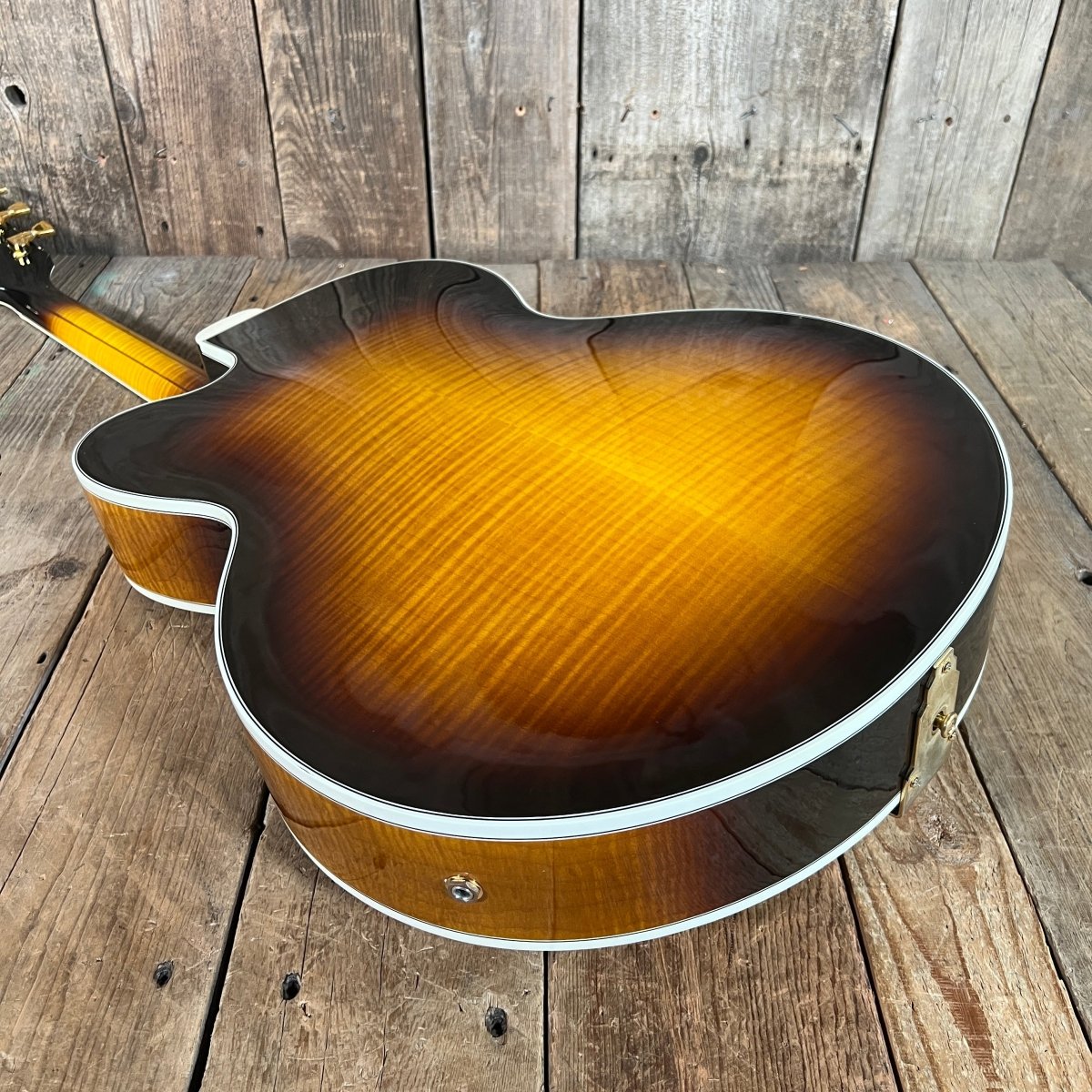 SOLD - Gibson L - 5 Custom Wes Montgomery HSWMVSGH 2007 Sunburst - Mahar's Vintage Guitars