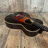 SOLD - Gibson L - 50 Round Hole 1934 Sunburst - Mahar's Vintage Guitars