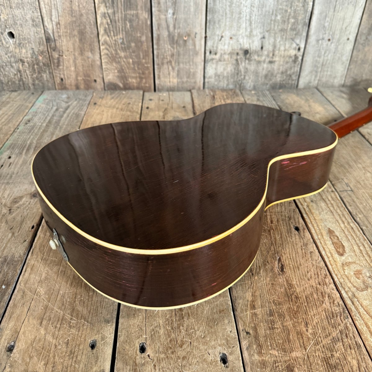 SOLD - Gibson L - 50 Round Hole 1934 Sunburst - Mahar's Vintage Guitars