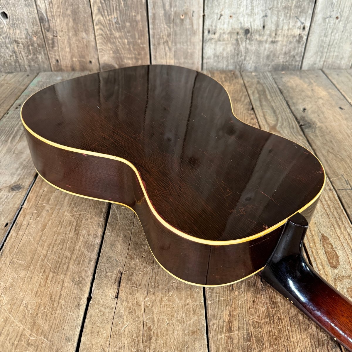 SOLD - Gibson L - 50 Round Hole 1934 Sunburst - Mahar's Vintage Guitars