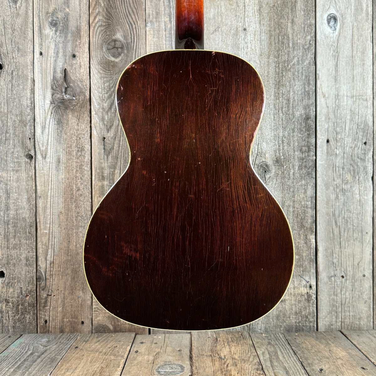 SOLD - Gibson L - 50 Round Hole 1934 Sunburst - Mahar's Vintage Guitars