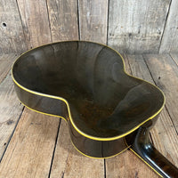 SOLD - Gibson L - 7 Archtop Crack and Repair Free 1949 Cremona Brown Sunburst - Mahar's Vintage Guitars