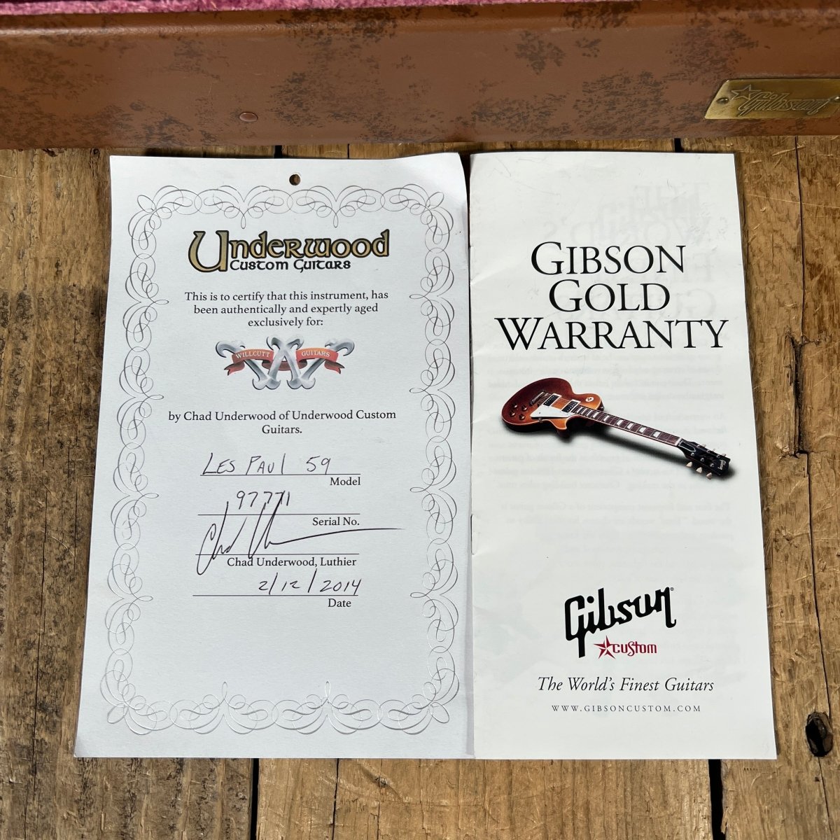 SOLD - Gibson Les Paul 1959 Historic R9 Willcutt Underwood Aged 2007 Faded Tobacco Burst - Mahar's Vintage Guitars