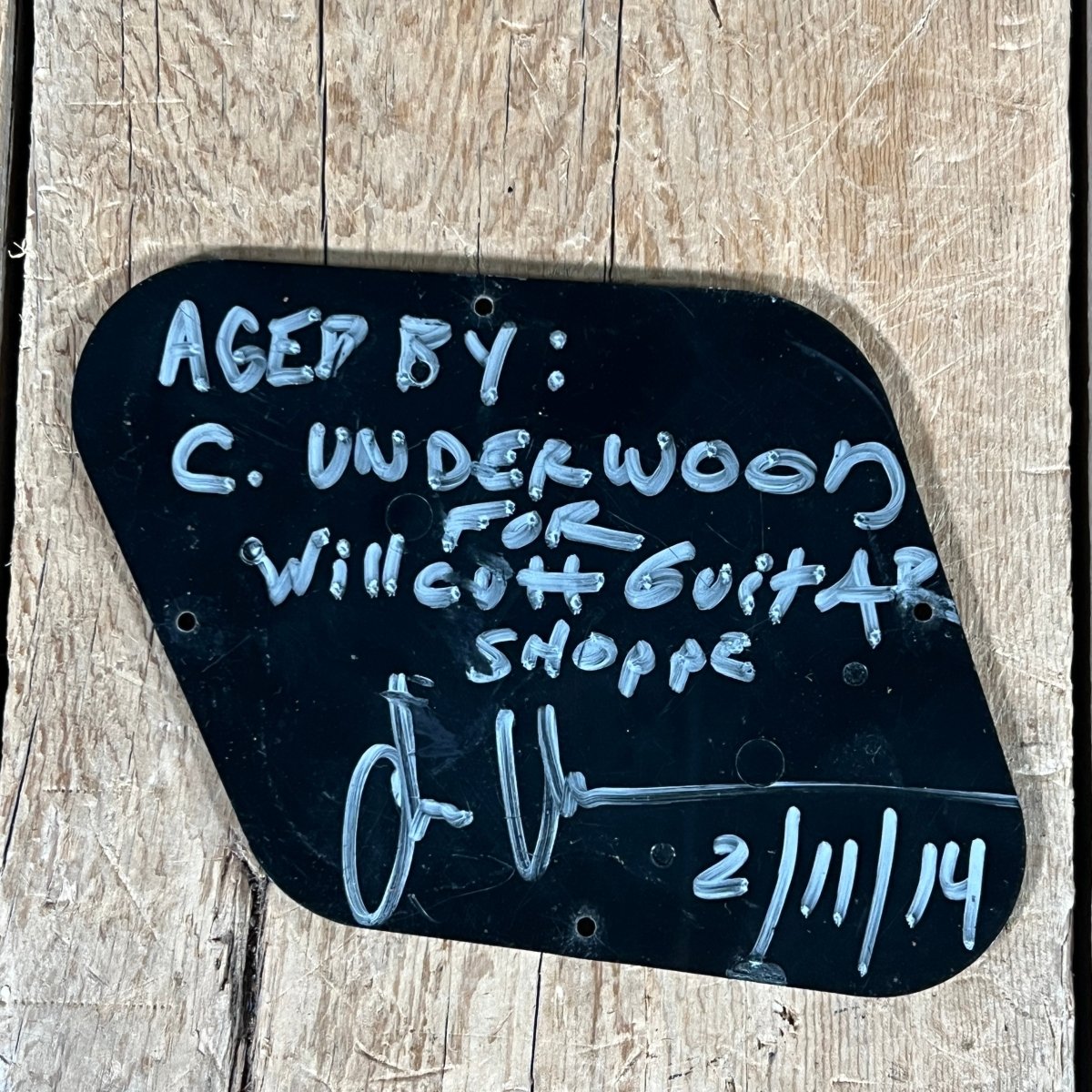 SOLD - Gibson Les Paul 1959 Historic R9 Willcutt Underwood Aged 2007 Faded Tobacco Burst - Mahar's Vintage Guitars