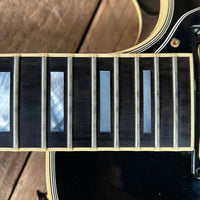 SOLD - Gibson Les Paul Custom 1988 Black Clean with Original Paperwork and Case - Mahar's Vintage Guitars