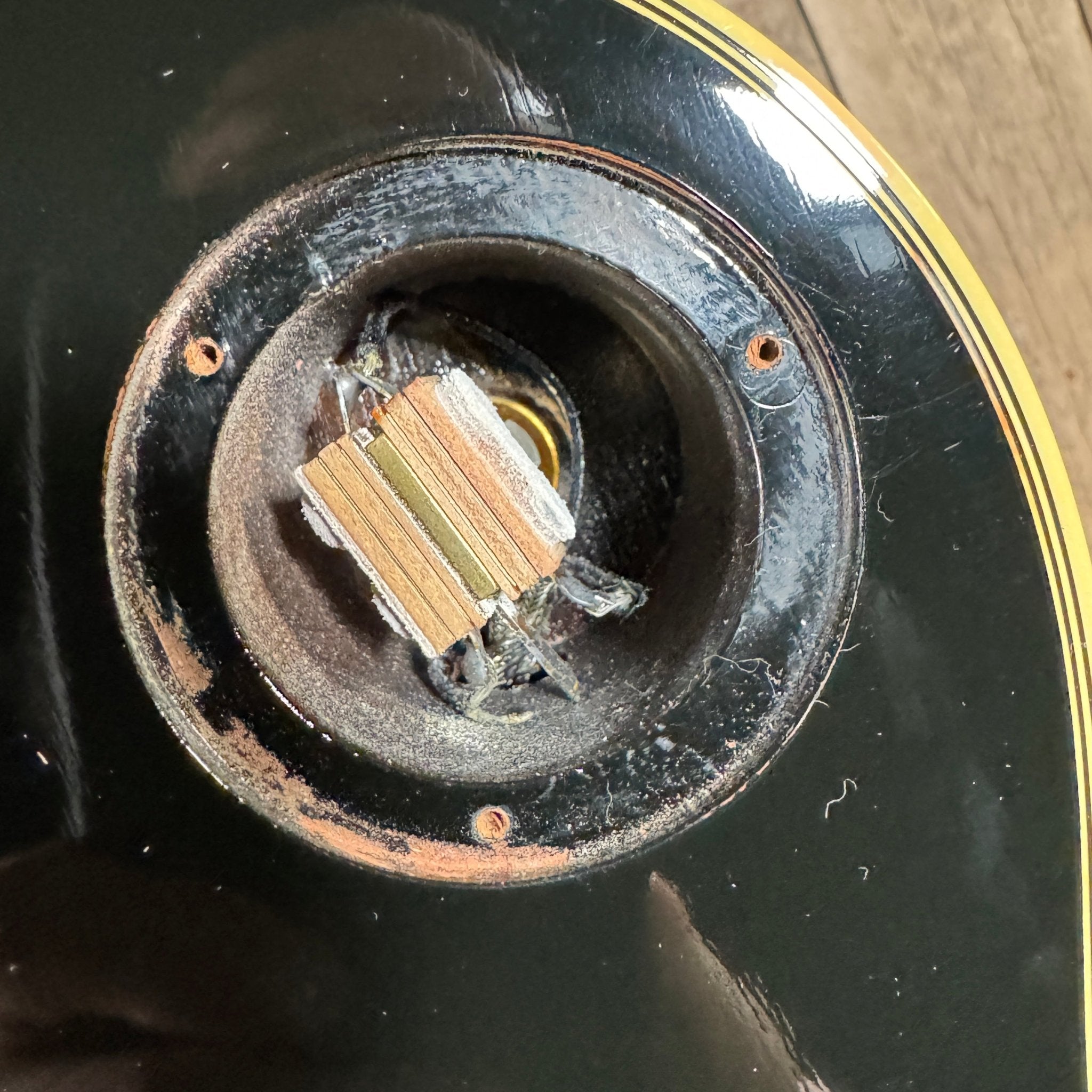 SOLD - Gibson Les Paul Custom '57 Reissue Custom Art & Historic LPB7 Black Beauty 2002 - Mahar's Vintage Guitars