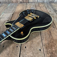 SOLD - Gibson Les Paul Custom '57 Reissue Custom Art & Historic LPB7 Black Beauty 2002 - Mahar's Vintage Guitars