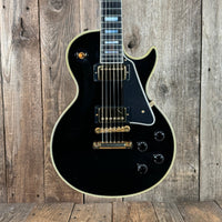 SOLD - Gibson Les Paul Custom '57 Reissue Custom Art & Historic LPB7 Black Beauty 2002 - Mahar's Vintage Guitars