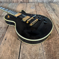 SOLD - Gibson Les Paul Custom '57 Reissue Custom Art & Historic LPB7 Black Beauty 2002 - Mahar's Vintage Guitars