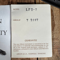 SOLD - Gibson Les Paul Custom '57 Reissue Custom Art & Historic LPB7 Black Beauty 2002 - Mahar's Vintage Guitars