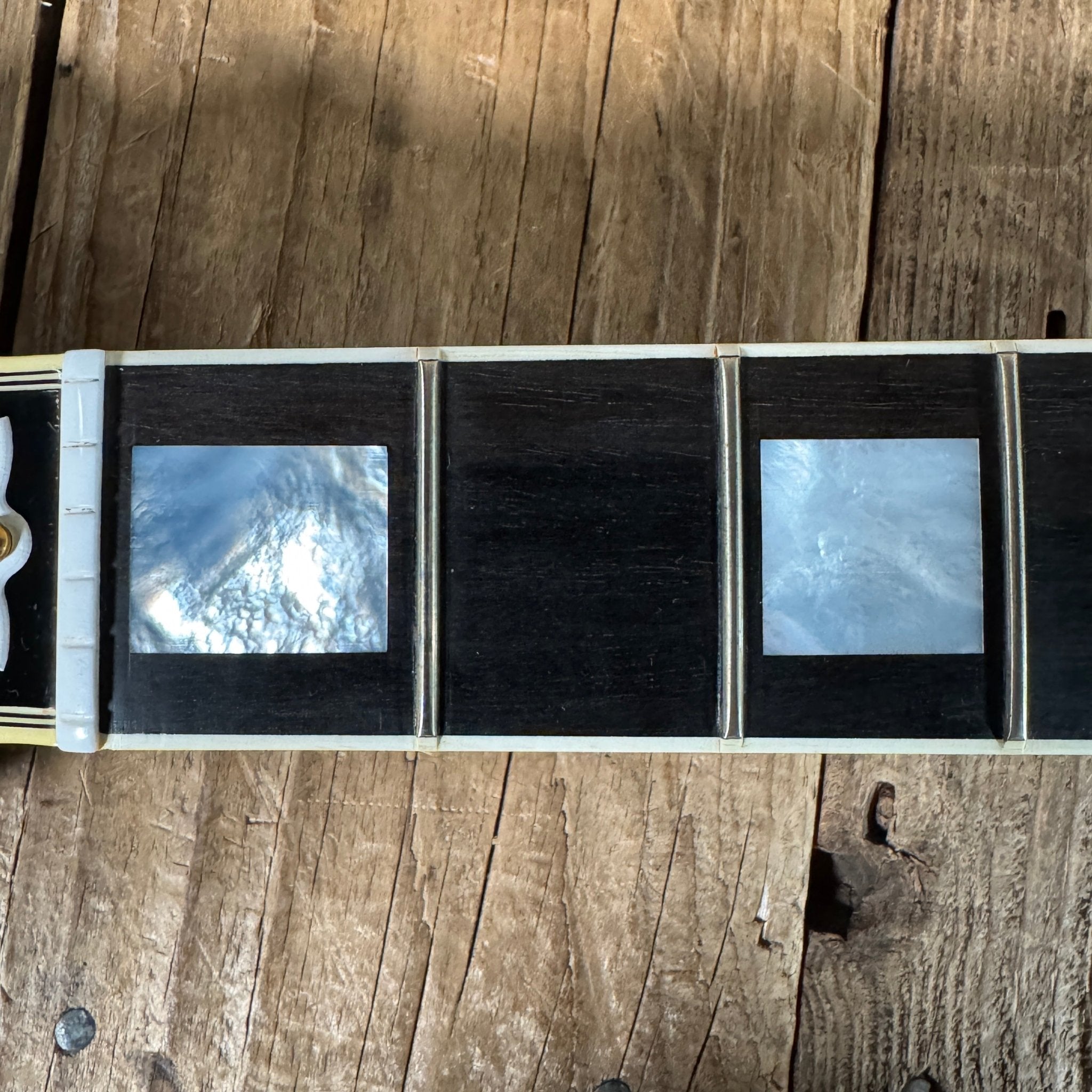 SOLD - Gibson Les Paul Custom '57 Reissue Custom Art & Historic LPB7 Black Beauty 2002 - Mahar's Vintage Guitars