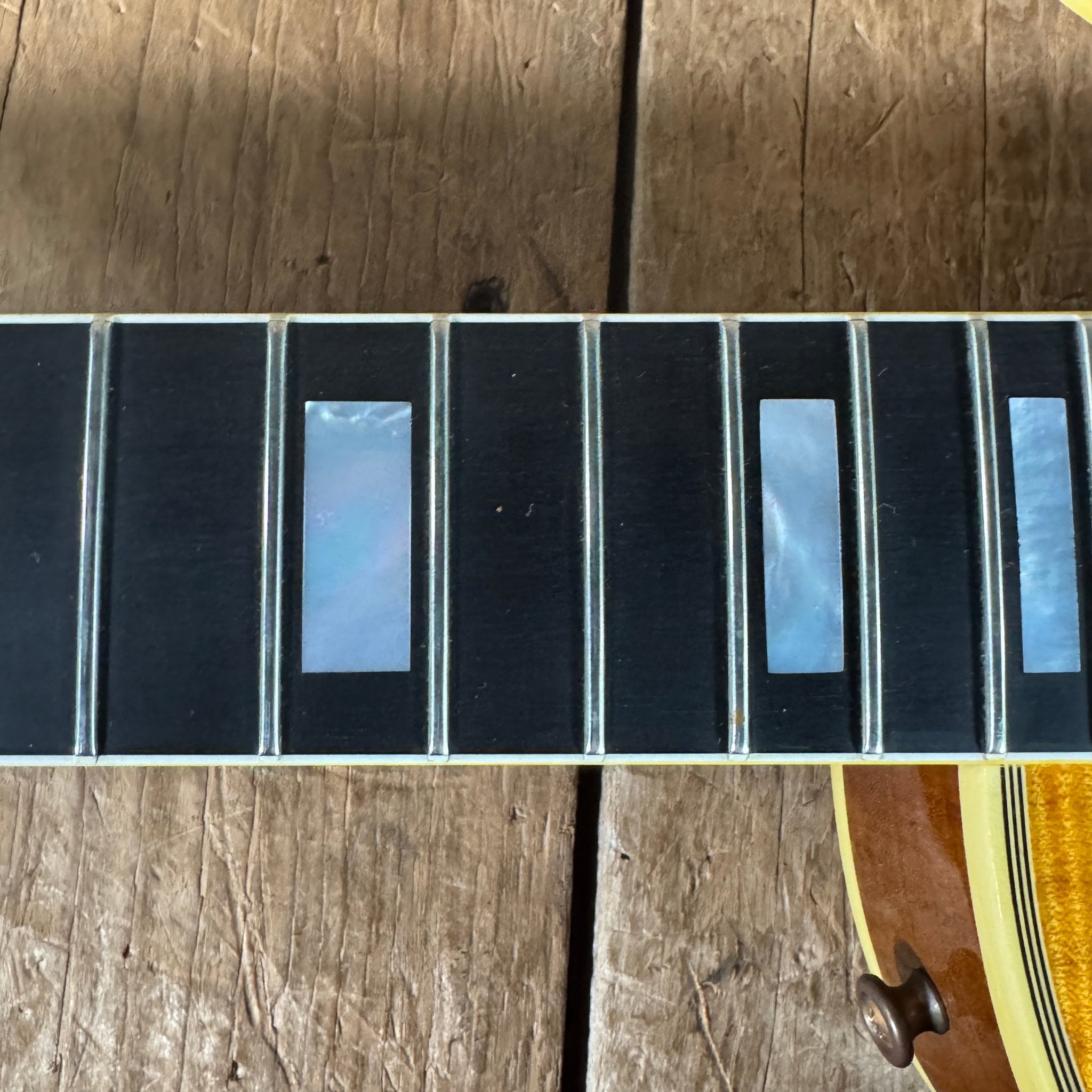 SOLD - Gibson Les Paul Custom '68 Reissue Custom Art & Historic 2004 Natural - Mahar's Vintage Guitars